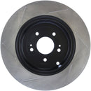 StopTech Power Slot 10 Hyundai Genesis Coupe Track Rear Left Slotted Rotor-2