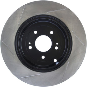 StopTech Power Slot 10 Hyundai Genesis Coupe Track Rear Left Slotted Rotor - 0