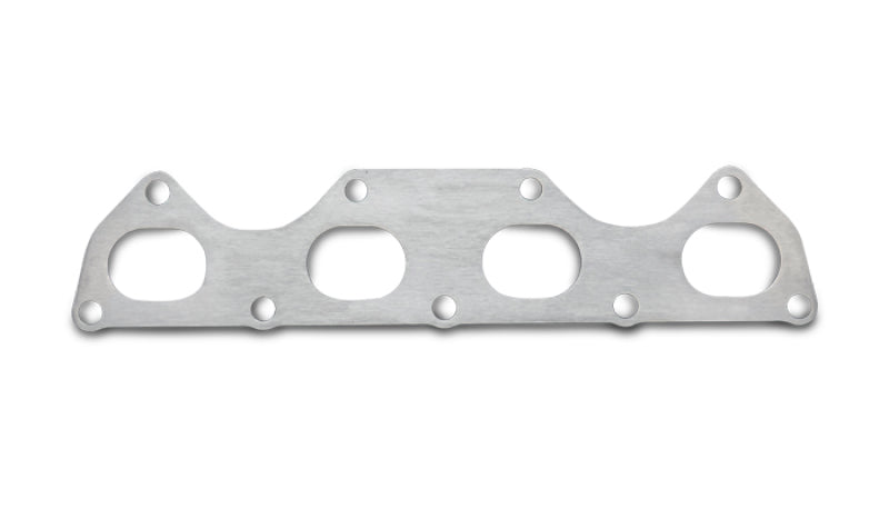 Vibrant T304 SS Exhaust Manifold Flange for Honda H22-Series Motor 3/8in Thick - 0