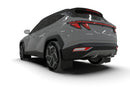 Rally Armor 22-24 Hyundai Tucson Black UR Mud Flap - Metallic Black Logo-5