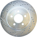 StopTech Select Sport 2011-2012 Dodge Challenger RT Drilled and Slotted Rear Right Brake Rotor-1