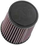 K&N Universal Clamp-On Air Filter 3in FLG 5in B 4in T 6in H-1