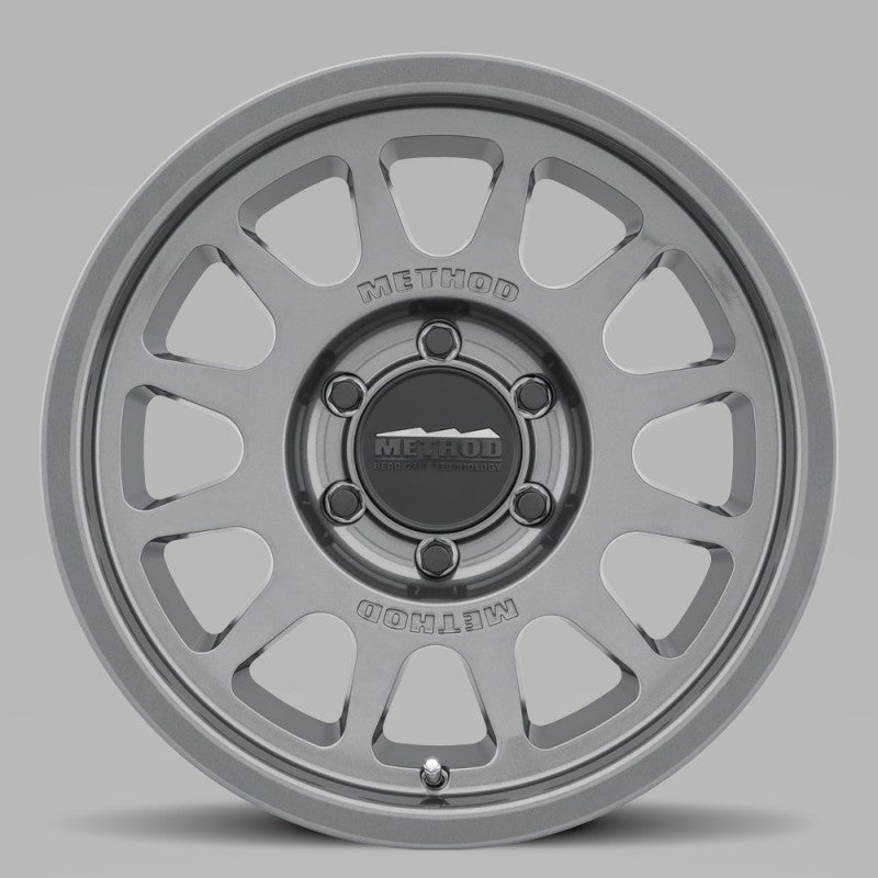 Method MR703 16x8 0mm Offset 6x5.5 106.25mm CB Gloss Titanium Wheel - 0