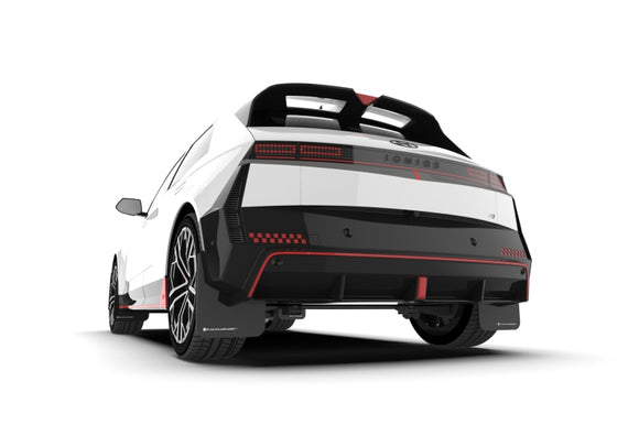 Rally Armor 25-26 Hyundai Ioniq 5 N Black Mud Flap w/Red Logo