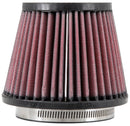 K&N Filter Universal Rubber Filter 3 1/2 inch Flange 5 inch Base 3 1/2 inch Top 4 inch Height-13