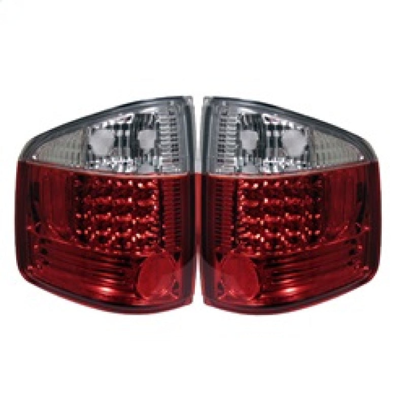 Spyder Chevy S10 94-04 /Isuzu Hombre 96-00 LED Tail Lights Red Clear ALT-YD-CS1094-LED-RC - 0