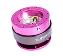 NRG Quick Release Gen 2.0 - Pink Body / Titanium Chrome Ring-1