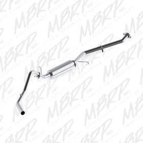 MBRP 2003-2007 Chev/GMC 1500 Classic 4.8/5.3L EC/CC-SB Cat Back Single Side AL P Series Exhaust - 0