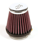 K&N Universal Chrome Filter 1 15/16 inch FLG / 3 inch Base / 2 inch Top / 3 inch Height-4