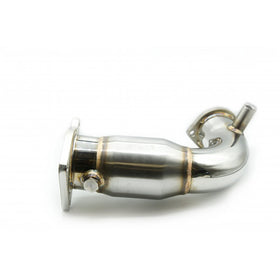 Turbo XS 22-24 Subaru WRX 304SS Front Pipe w/High Flow Catalytic Converter (Front Section) - 0
