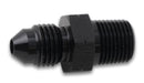 Vibrant BSPT Adapter Fitting -6 AN to 1/4in -19-2