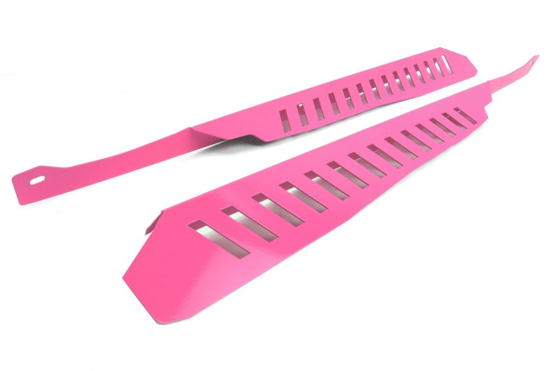 Perrin 08-14 Subaru WRX/STI Fender Shroud Set - Hyper Pink - 0