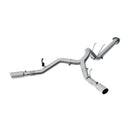 MBRP 17-19 Ford F-250/350/450 6.7L 4in Filter Back Cool Duals T409 Exhaust System-1