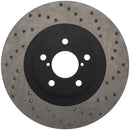 StopTech 02-10 WRX Drilled Right Front Rotor-2