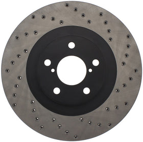StopTech 02-10 WRX Drilled Right Front Rotor - 0