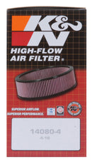 K&N Custom Air Filter Round 5-7/8in OD x 4-7/8in ID x 1.4/5in H-9