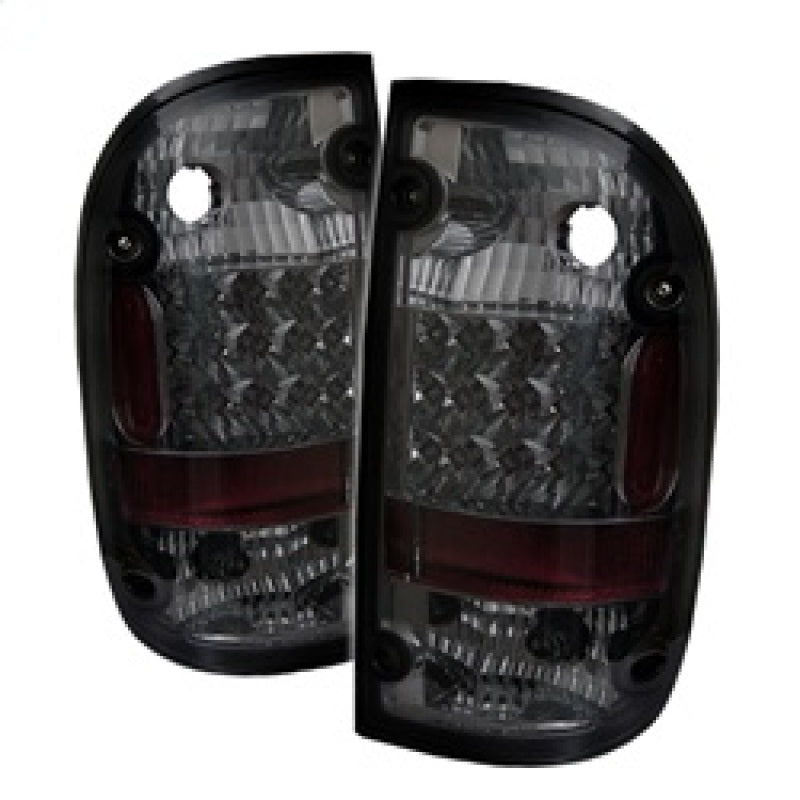 Spyder Toyota Tacoma 95-00 LED Tail Lights Smoke ALT-YD-TT95-LED-SM - 0