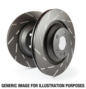 EBC 90-94 Mazda Miata MX5 1.6 USR Slotted Rear Rotors - 0