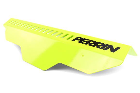 PERRIN 02-14 Subaru WRX / 04-21 STI / 08-11 Impreza Pulley Cover - Neon Yellow