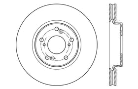 StopTech Drilled Sport Brake Rotor Front Left 13 Honda Accord Sport - 0