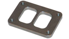 Vibrant T06 Turbo Inlet Flange (Divided Inlet) Mild Steel 1/2in Thick - 0