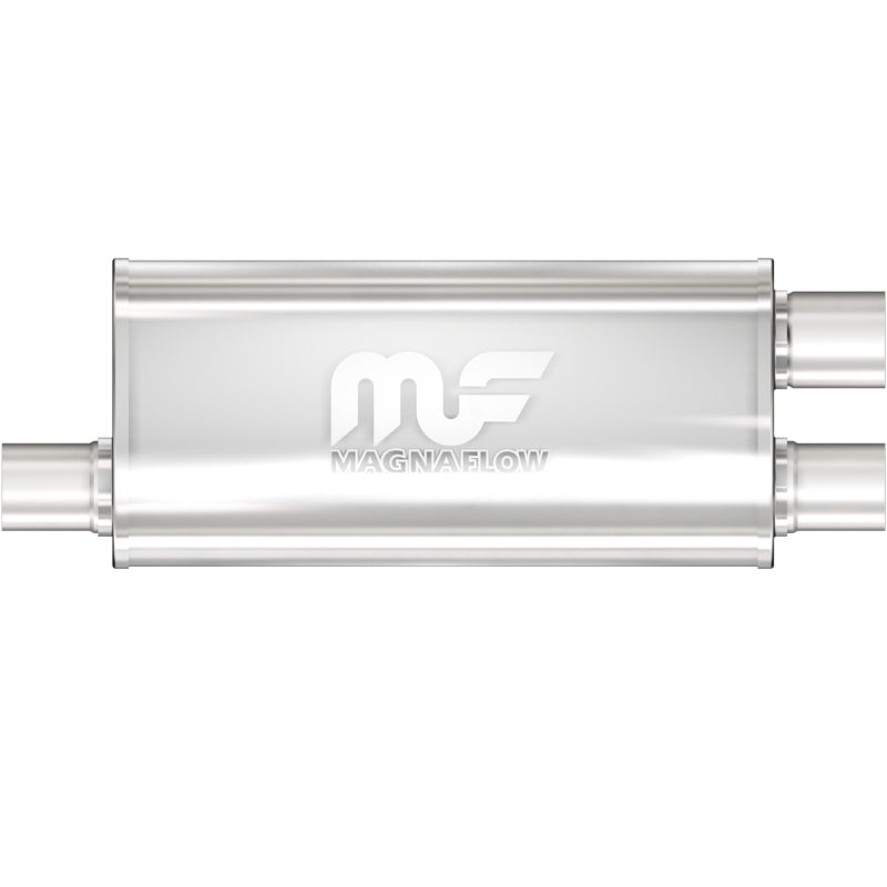 MagnaFlow Muffler Mag SS 18X5X8 2.5X2.5/2.5 O - 0
