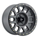 Method MR309 Grid 17x8.5 0mm Offset 5x5 94mm CB Titanium/Black Street Loc Wheel-1