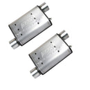 BBK 86-04 Mustang Cat Back Kit Varitune Mufflers Stainless Steel Tips-9