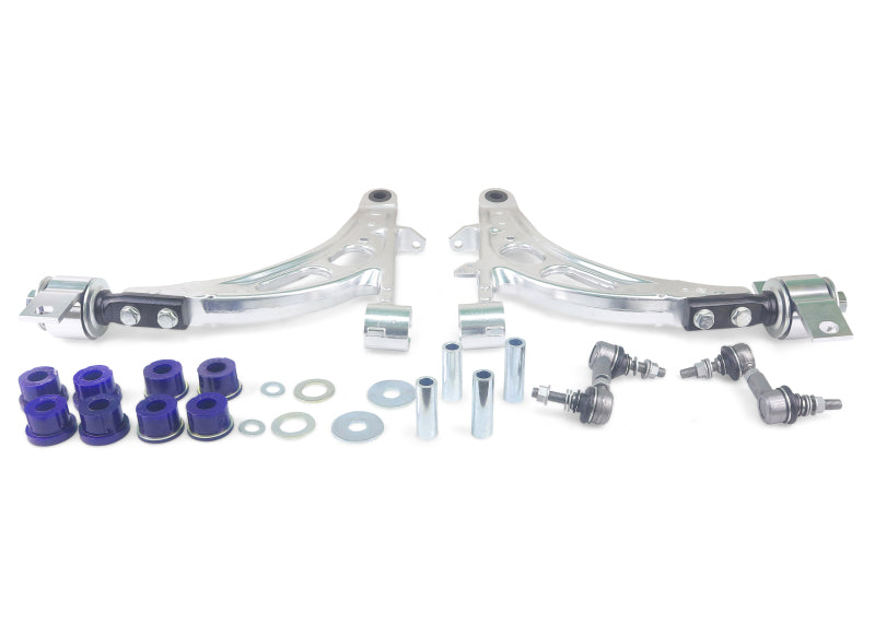 SuperPro 02-05 Subaru Impreza WRX / 04-06 WRX STI Front Lower Alloy Control Arm Kit - 0