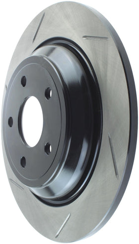 StopTech 2016 Ford Focus RS Slotted Rear Right Sport Brake Rotor - 0