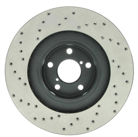 StopTech 02-10 WRX Drilled Left Front Rotor - 0