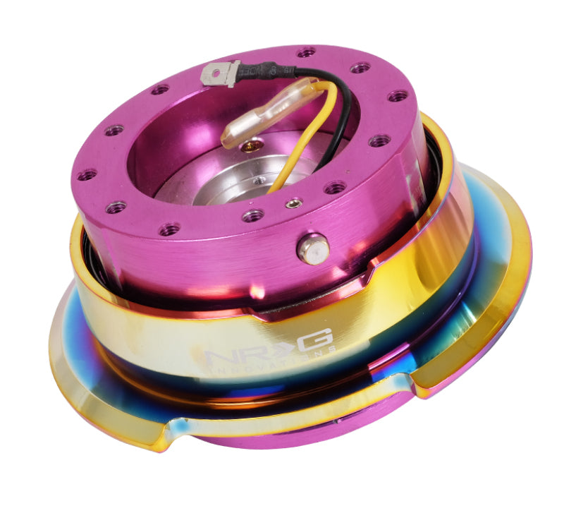 NRG Quick Release Gen 2.8 - Purple Body / Neochrome Ring - 0