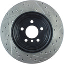 StopTech 12-16 BMW 335i Slotted & Drilled Rear Right Rotor-2