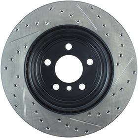 StopTech 12-16 BMW 335i Slotted & Drilled Rear Right Rotor - 0