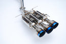 Invidia 17+ Honda Civic SI Sedan Gemini Triple Titanium Tip Cat-back Exhaust-3