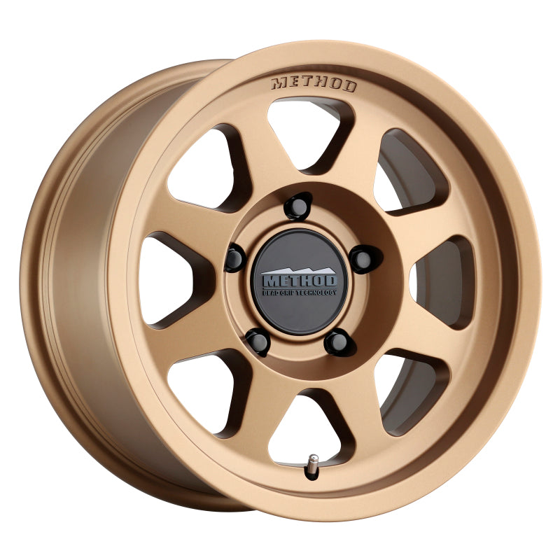 Method MR701 17x8.5 0mm Offset 5x150 110.5mm CB Method Bronze Wheel - 0