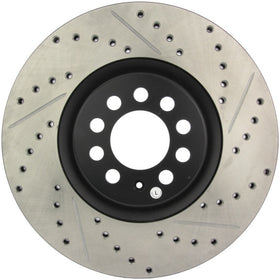 StopTech Slotted & Drilled Sport Brake Rotor - 0