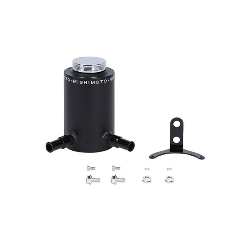 Mishimoto Aluminum Power Steering Reservoir Tank - Wrinkle Black - 0