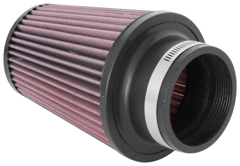K&N Universal Clamp-On Air Filter 3in Flange ID x 5in Base OD x 3.5in Top OD x 6in Height - 0
