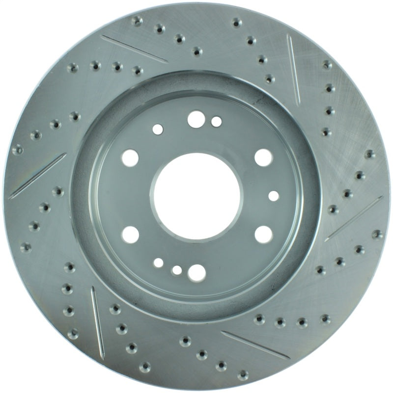 StopTech Select Sport 07-11 GM Silverado 1500 Slotted and Drilled Right Front Rotor - 0