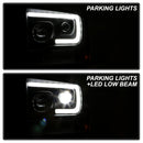 Spyder 05-07 Ford F250/350/450 Super Duty Projector LED Black PRO-YD-FS05V2PL-BK-14