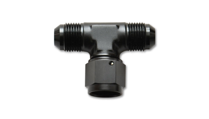 Vibrant -12AN Tee Fitting with Female -12AN Swivel On Side - 0