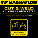 MagnaFlow Conv Univ 3 Single O2 Boss-39