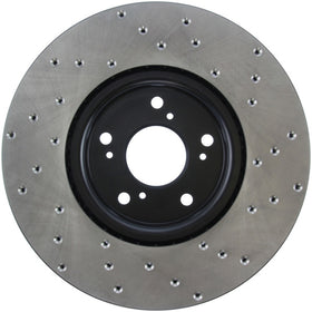 StopTech 04-08 Acura TL/TL-S Brembo Drilled Right Front Rotor - 0