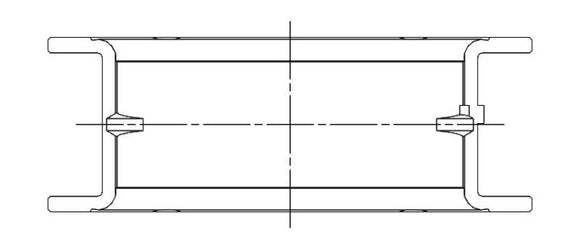 ACL Ford 221/255/260/289/302 Windsor/Windsor 5.0L STD Size w/ Extra Oil Clearance Main Bearing Set