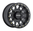 Method MR401 UTV Beadlock 14x7 / 4+3/13mm Offset / 4x156 / 132mm CB Matte Black Wheel-1