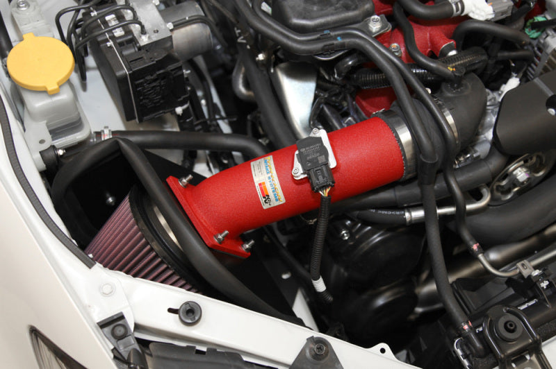 K&N 08-11 WRX/STi 2.5L H4 Red Typhoon Short Ram Intake - 0