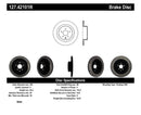 StopTech Infiniti G37 / Nissan 370Z SportStop Slotted & Drilled Rear Right Rotor-8