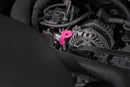 PERRIN 15-26 Subaru WRX & 13-26 BRZ/FR-S/86/GR86 Dipstick Handle P Style - Hyper Pink-4