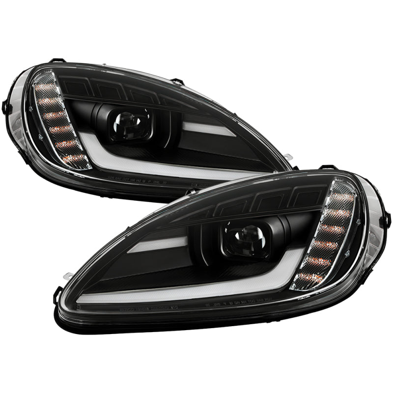 Spyder Apex Series 05-13 Chevrolet C6 Corvette Hi Powered LED Module Headlights - 0